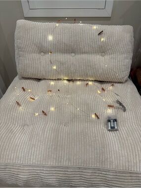 Fairy String LED Lights with Rose Gold Clips